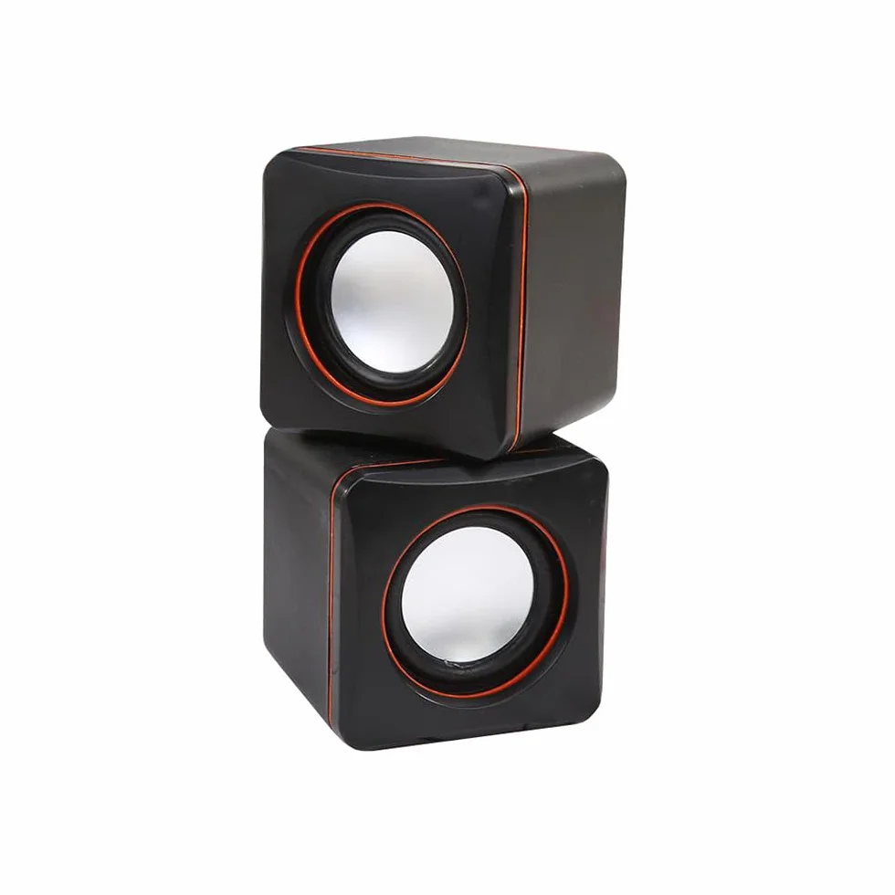 Casse per PC Altoparlanti Amplificate Audio AUX 3.5 mm Jack 2.0