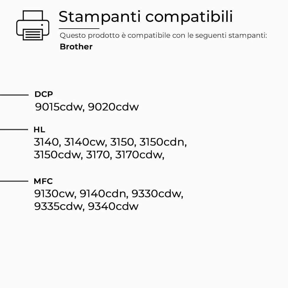 alphaink 4 Tamburi Compatibili con Brother DR-241 DR-245 per Brother DCP-9015CDW DCP-9020CDW MFC-9140CDN MFC-9330CDW MFC-9340CDW HL-3140CW HL-3150CDW HL-3170CDW (1 Nero 1 Magenta 1 Giallo 1 Ciano)
