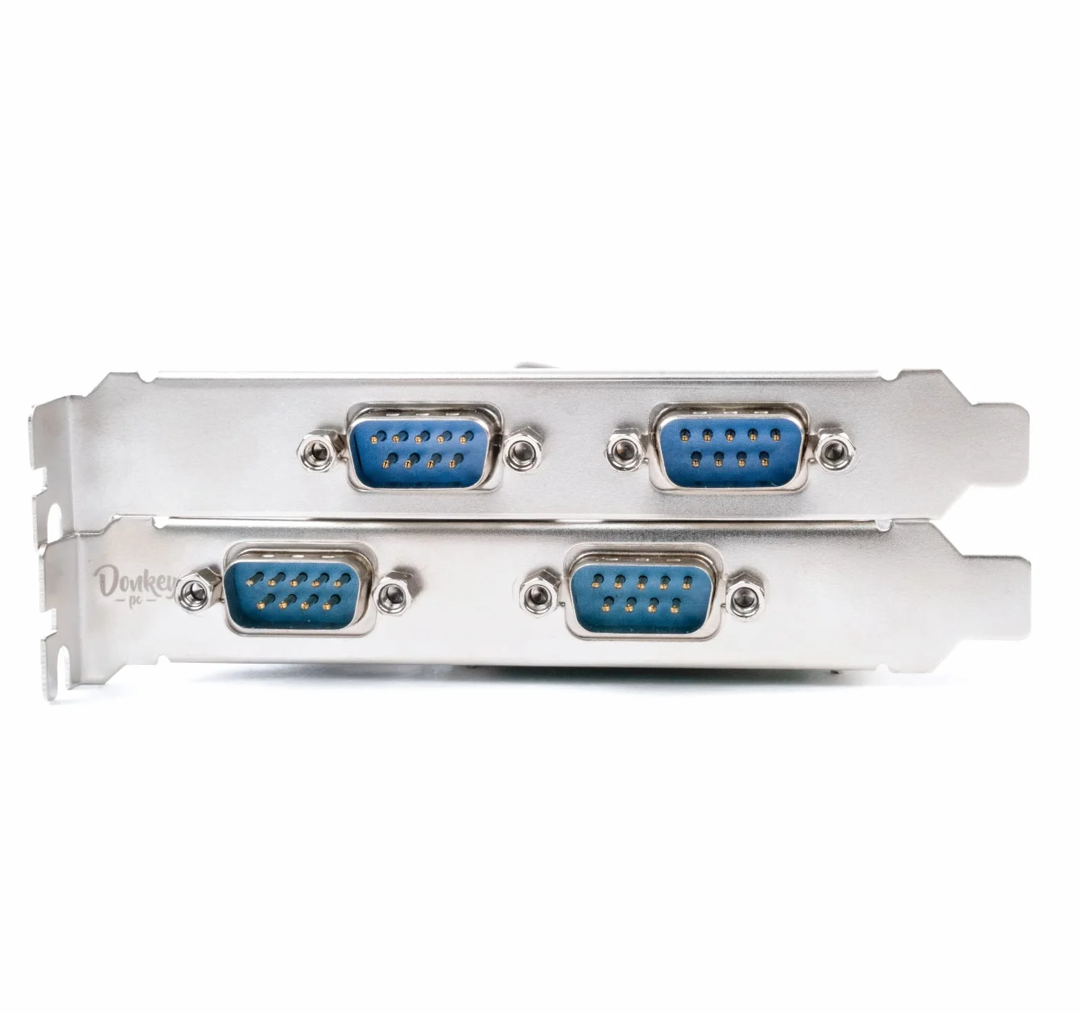 Convertitore adattatore da PCIE a RS232 a 4 porte, scheda di espansione Controller PCI Express da PCI-E a RS232 per PC desktop con supporto basso