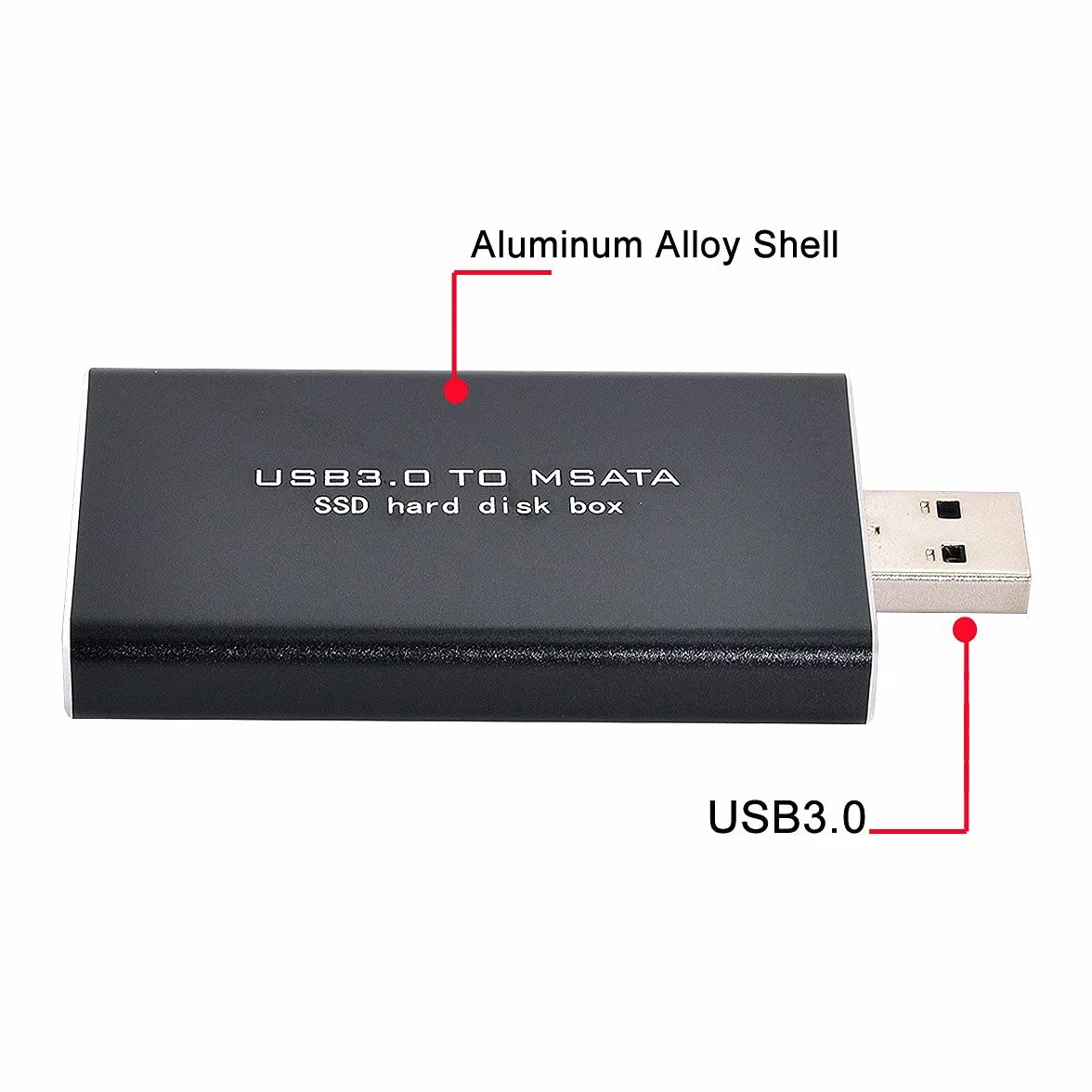 CY mini PCI-e mSATA a USB 3.0 SSD esterno scheda adattatore PCBA Conveter