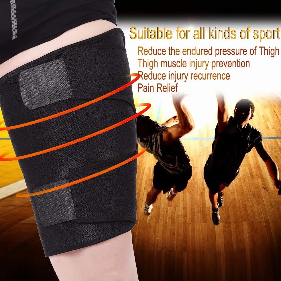 Bendaggio per coscia in neoprene per nervi sciatici S