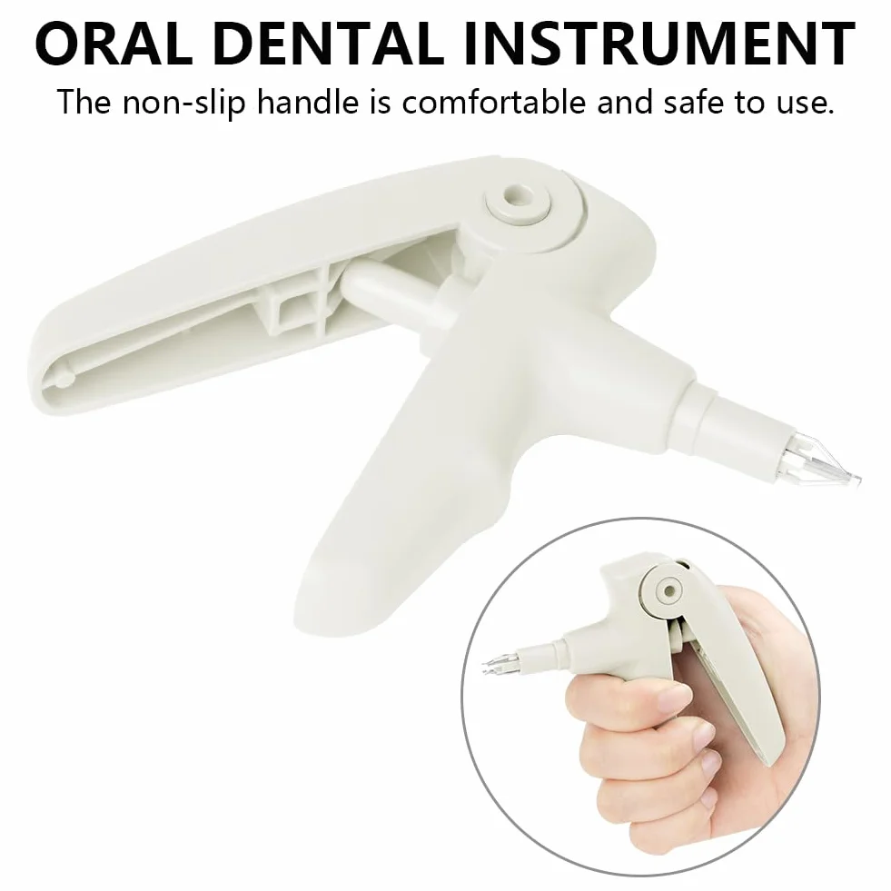 OFFCUP Strumenti Ortodontici per Legature 40 Pezzi Elastici Dentali Bianco