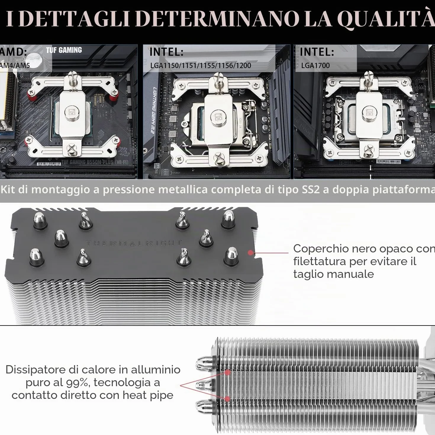 Thermalright Assassin King 120 SE ARGB CPU-Luftkühler, AK120 ARGB, 5 Heatpipes, TL-C12C-S PWM Leiser Lüfter CPU-Kühler mit S-FDB-Lager, für AMD AM4 AM5/Intel 1150/1151/1155/1200/1700/17XX, LGA1700
