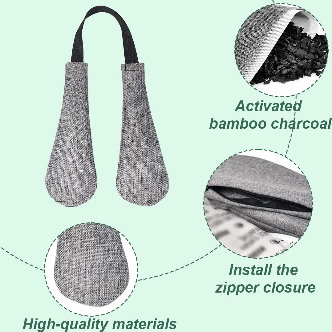 Deodorante Carbone Attivo Elimina Odori Scarpe Guanti Da Boxe Auto Armadi