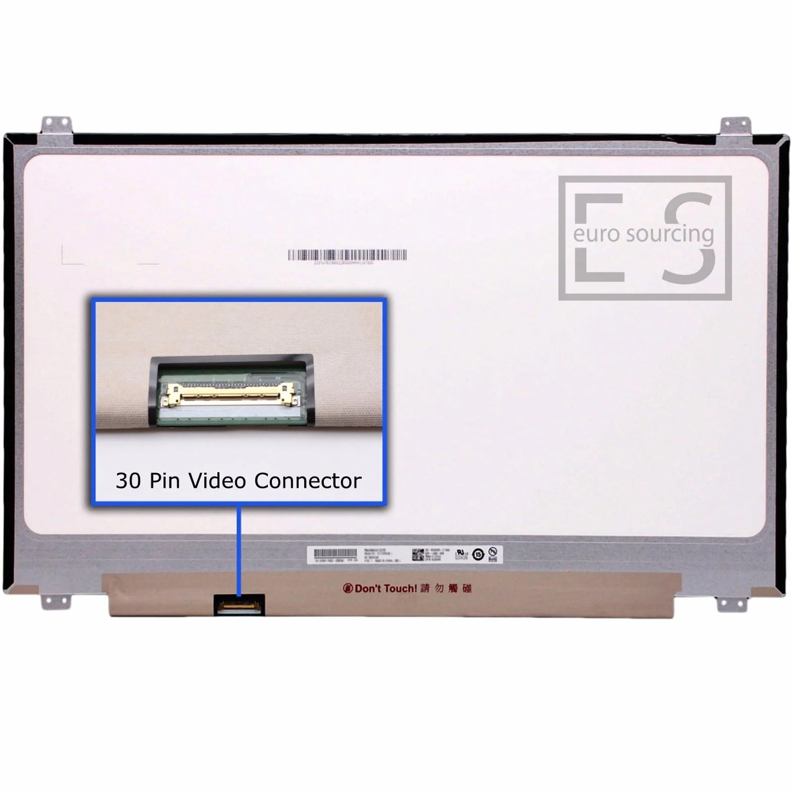 Nuovo schermo da 60Hz compatibile con HP PROBOOK 470 G3, PROBOOK 470 G7, ENVY 17-U220NR, ENVY 17-U163CL, ENVY 17-U275CL Laptop 17,3" LED LCD HD+ (1600x900) Display 30 PZ in eDP eDP AG Panel non touch