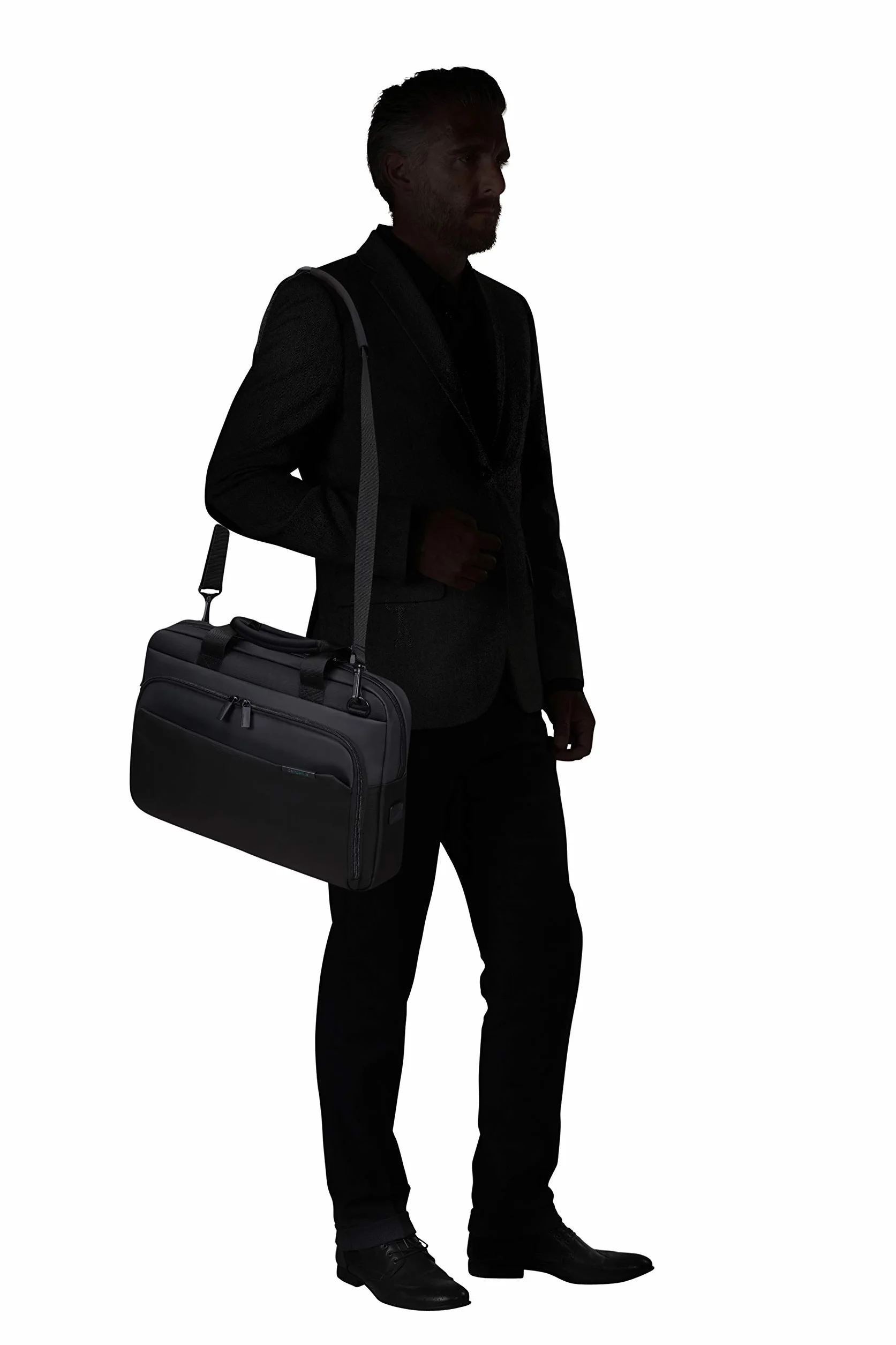 Samsonite Mysight - Cartella 15.6 pollici (42 cm - 12.5 L), Nero (Black)