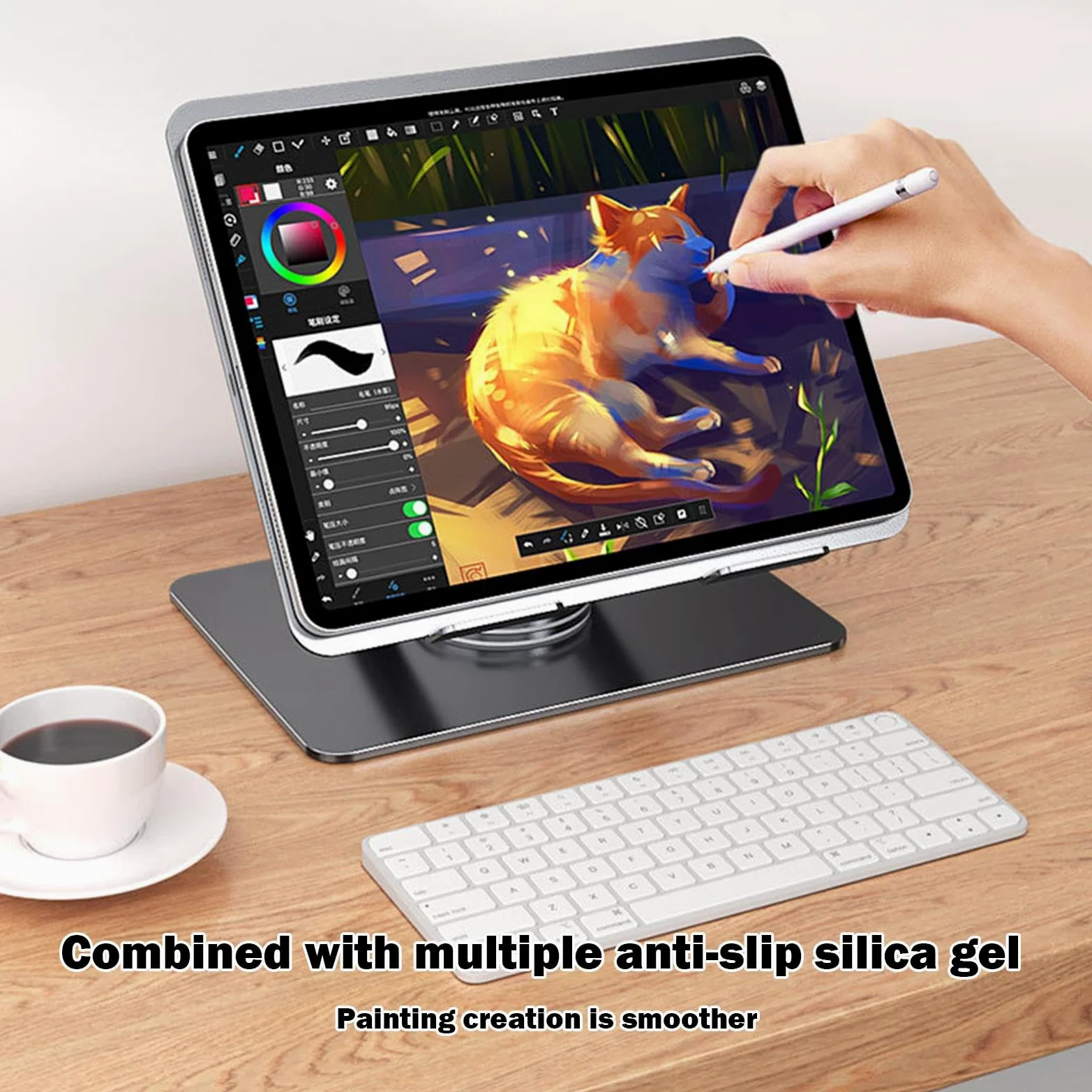 Supporto per laptop regolabile per supporto per laptop da scrivania | supporto da scrivania per laptop, supporto per computer | Supporto per laptop j