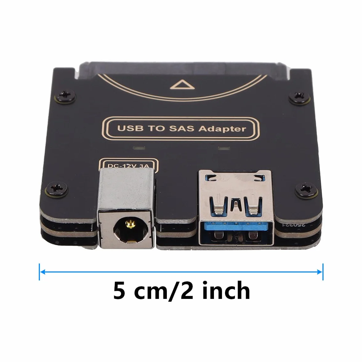 Adattatore per disco rigido SAS 29 pin SFF-8482 a USB 3.0 per Win7/10/11 e Linux