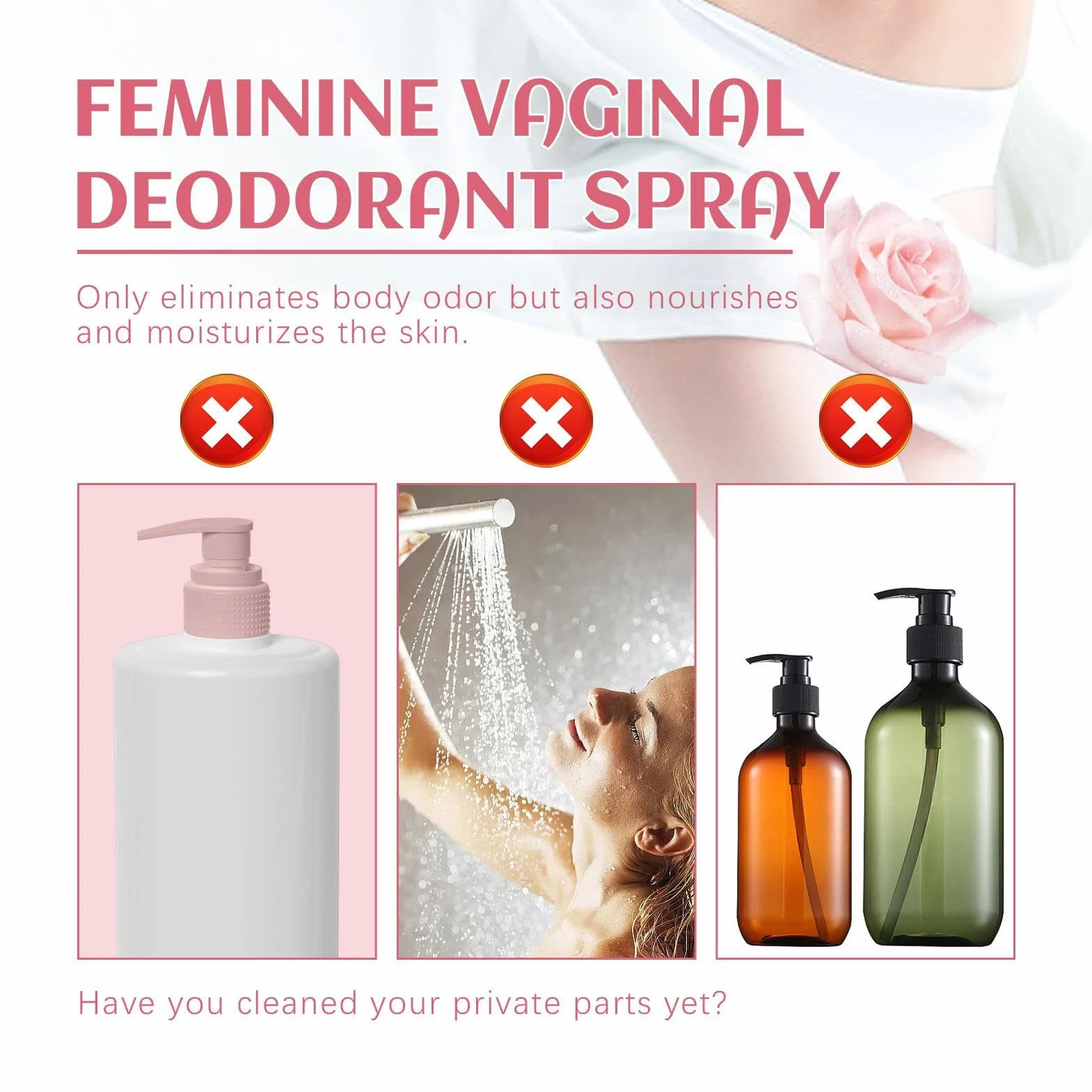 Spray Per Parti Intime Femminili 20 Ml Deodorante Intimos Donne Vaginal Deodorants Spray Cura Vaginale