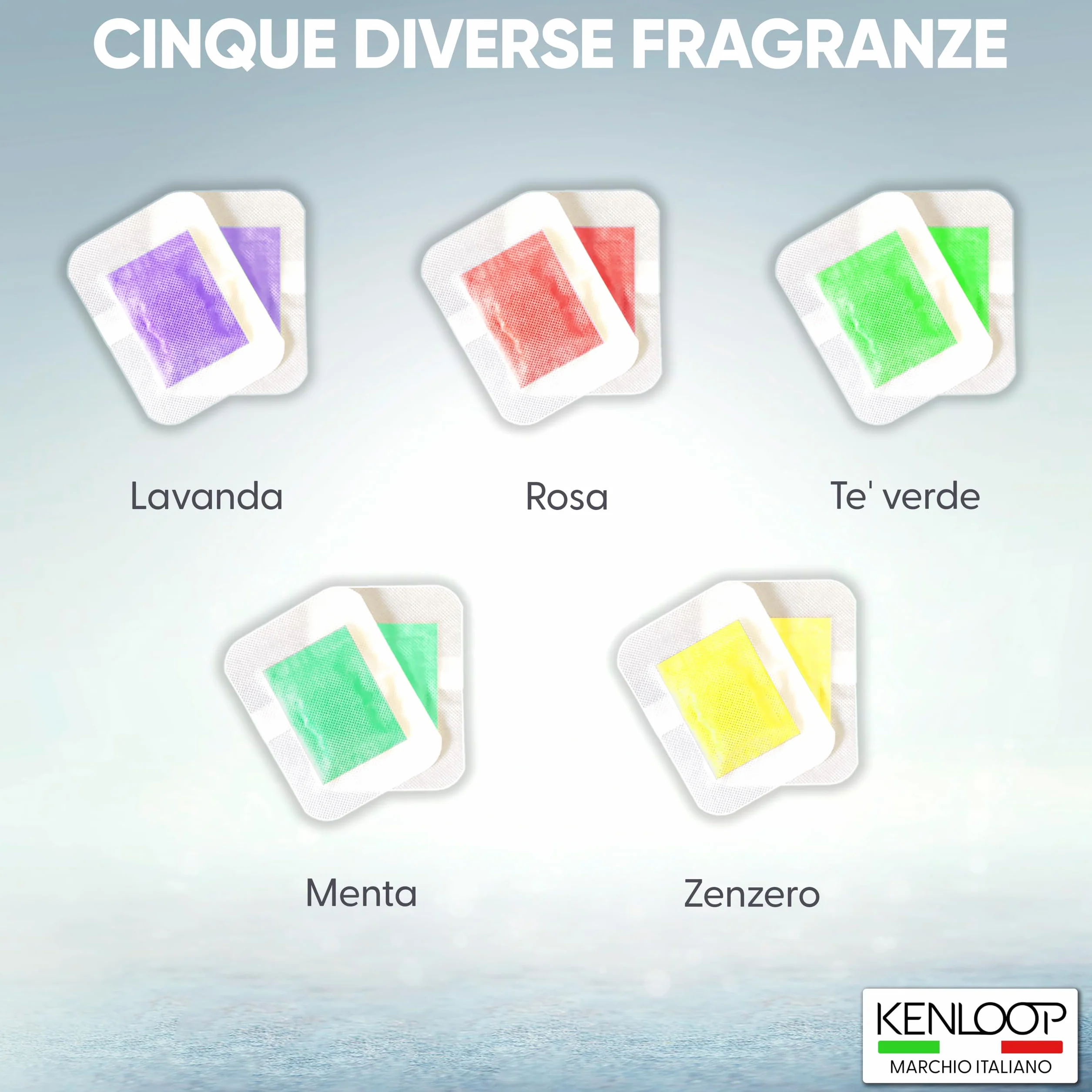 KENLOOP® Cerotti Detox Piedi con Sale Rosa Himalaya e Aceto di Bambù, Ingredienti Naturali, Rilassanti per Dormire Meglio