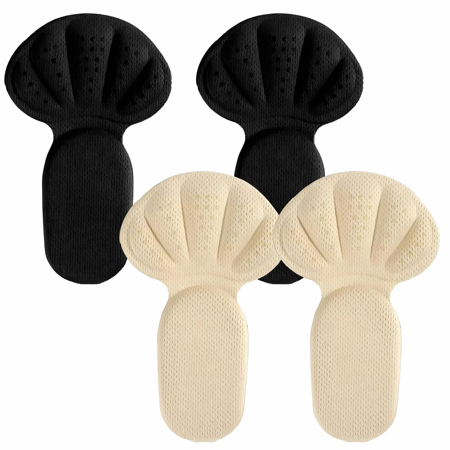 Cuscinetti Tallone Scarpe Nero Albicocca, Proteggi Tallone Antivesciche Donne Uomini