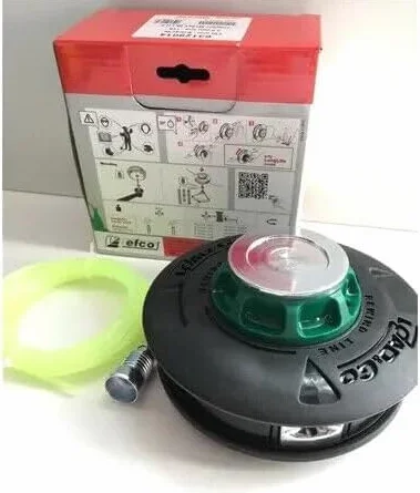 Testina Batti e Vai Load&Go EFCO - OLEOMAC Ø 130 con pomolo rinforzato per Decespugliatore (M10x1,25 femmina sx). + Filo diametro 2,7 x 32m