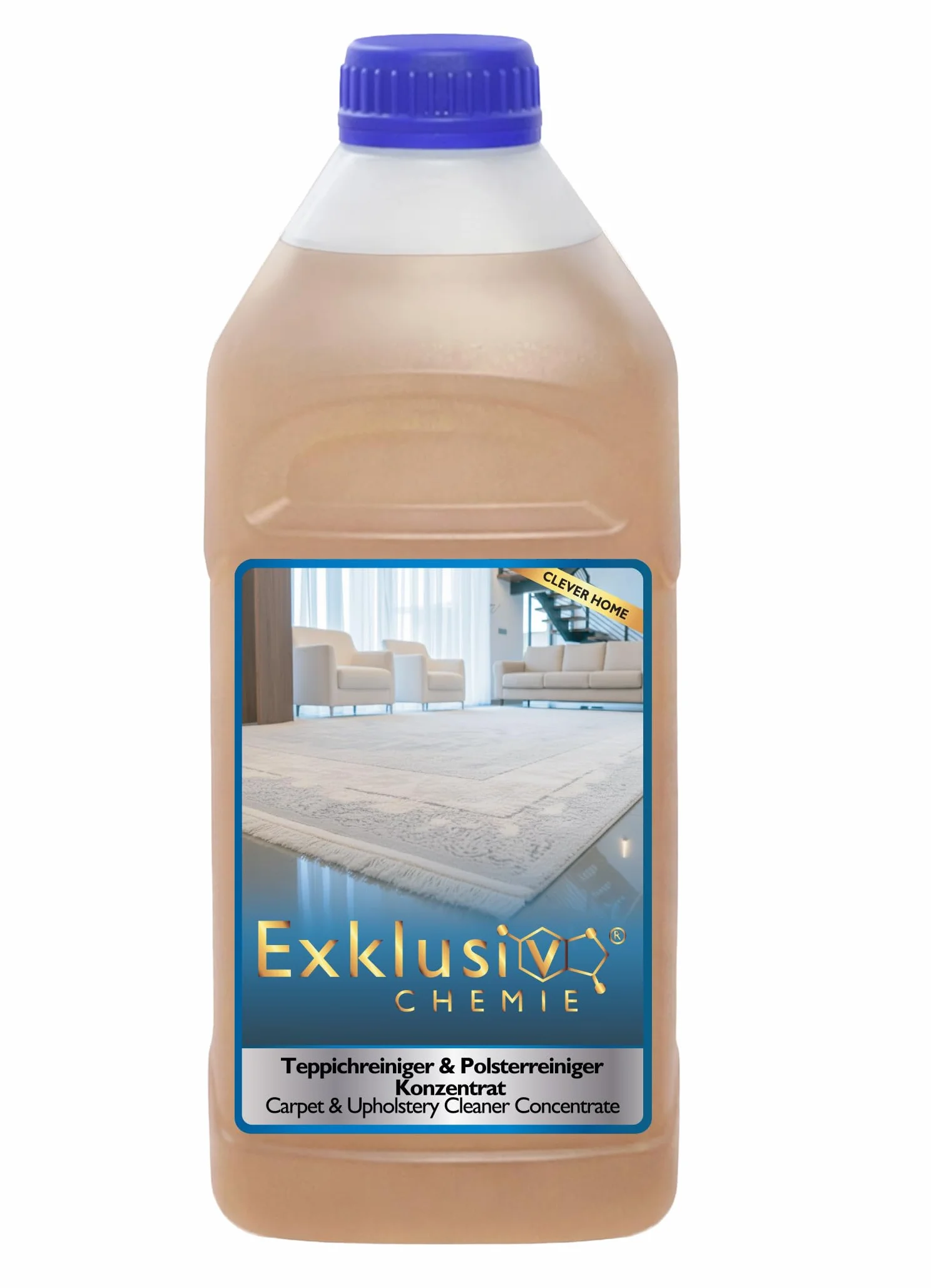 Exklusiv Chemie Detergente concentrato per tappeti 1L per aspirapolvere lavanti