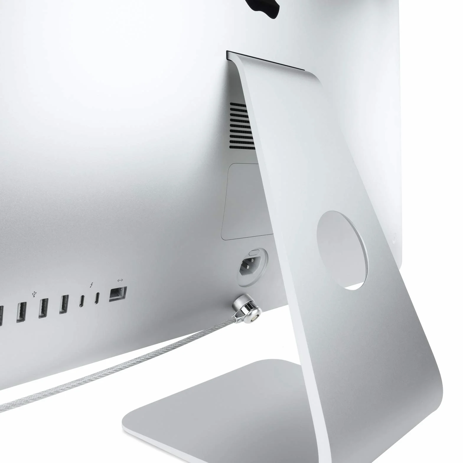 TOOQ TQCLKC0025 - Cavo di sicurezza per laptop con chiave, argento, 1,5 metri