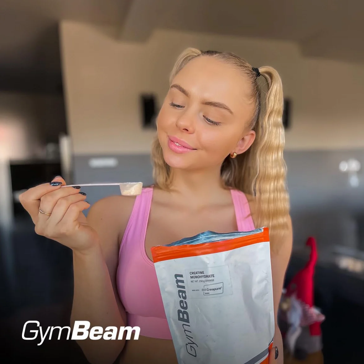GymBeam Creatina Monoidrato Micronizzata Creapure 250 g Unflavored