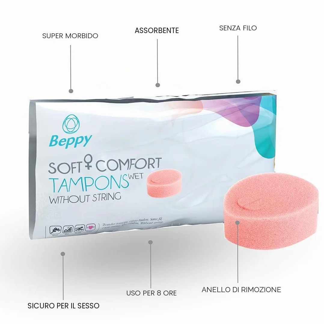 Beppy Buffole Soft Comfort Asha con Laminato Lubrificante Confezione 4