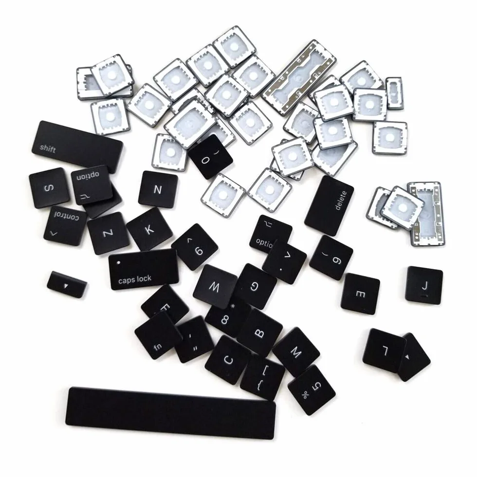 Set di chiavi per tastiera MacBook Pro Retina 13" 15" A1706 A1707 Tastiera UK QWERTY