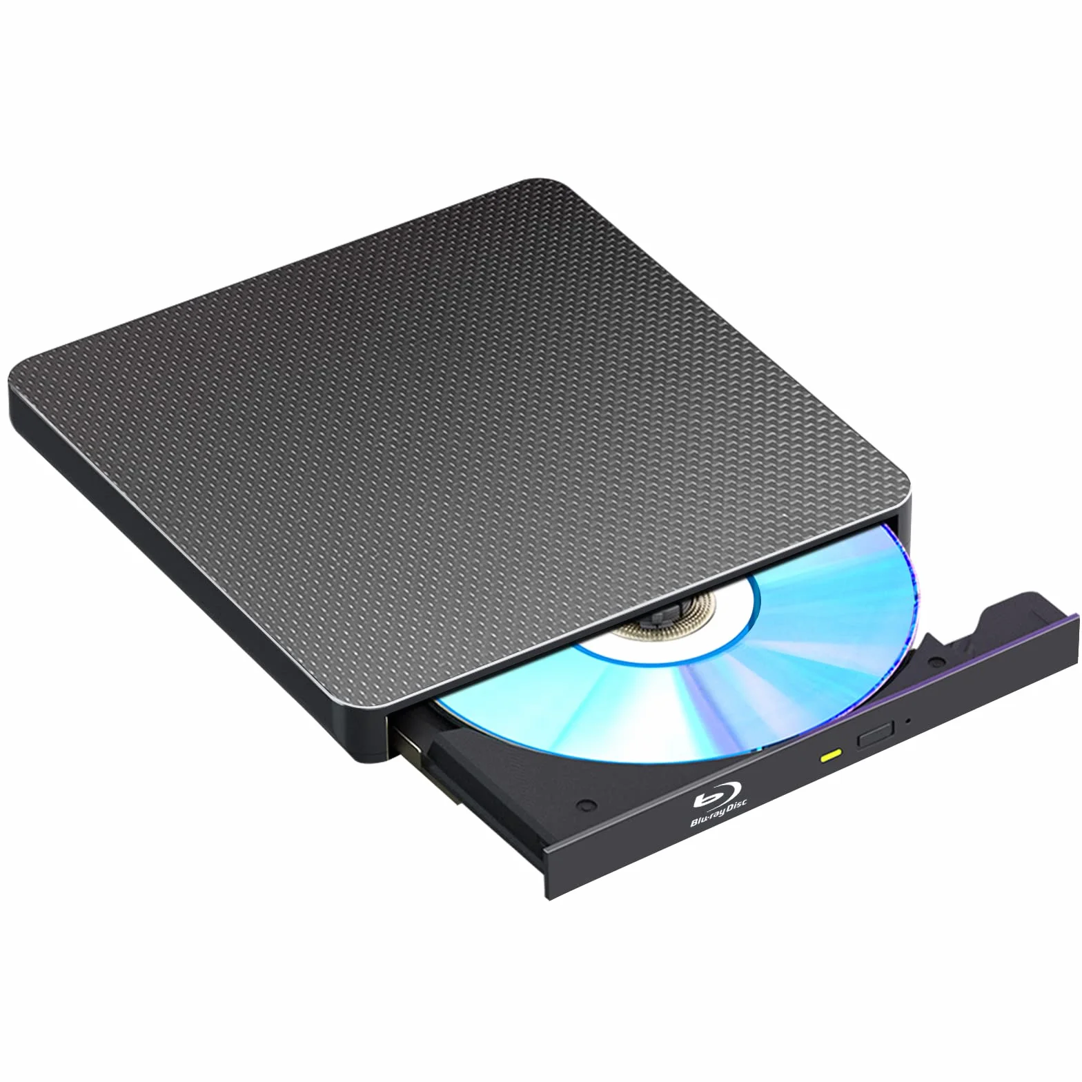 Masterizzatore Blu-Ray esterno Blu-Ray compatibile con BD-Drive, masterizzatore portatile 3D Blu-Ray con porta USB 3.0 e Tipo C, adatto per Windows XP/7/8/10