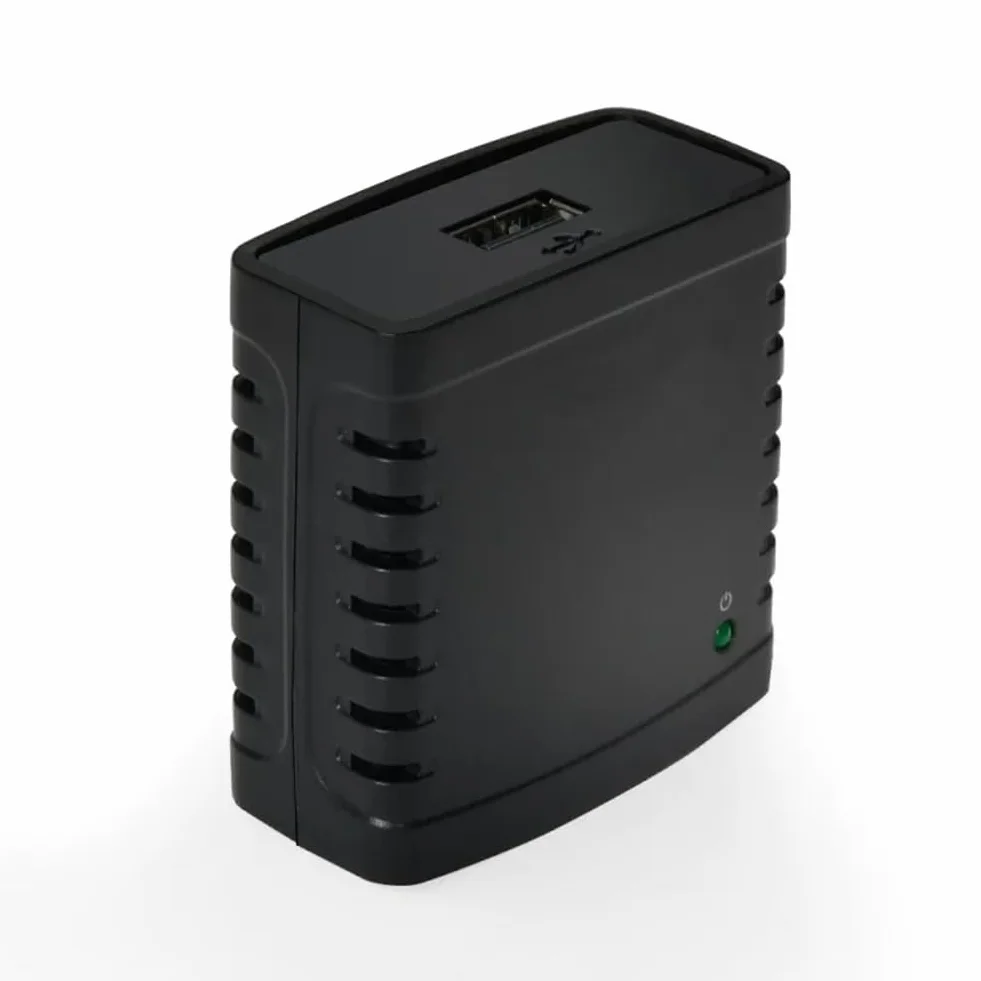 Joselin Server di Stampa USB 2.0 LRP Condividi Una Rete LAN Ethernet Stampanti Adattatore di Alimentazione HUB USB Server di Stampa 100 Mbps Spina UE