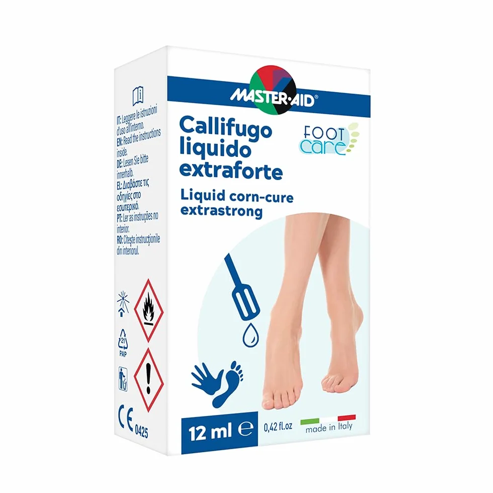 MASTER AID Footcare Calli Trattamento Callifugo Liquido 12 ml