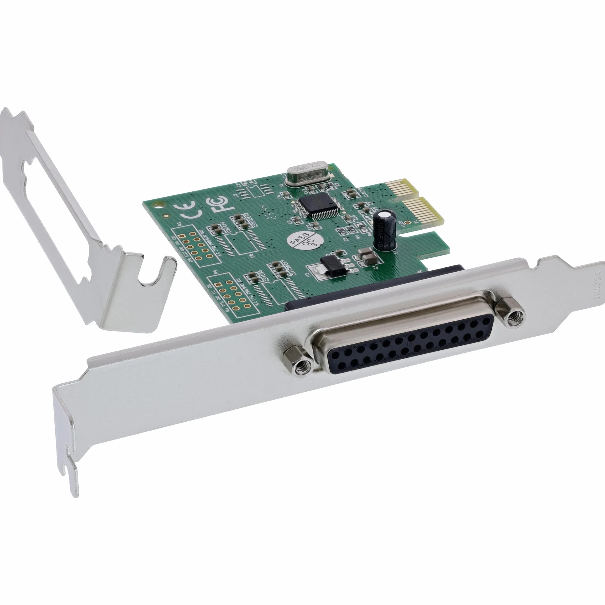 InLine® Scheda di interfaccia, 1 parallelo a 25 poli, PCIe (PCI-Express), 76625E