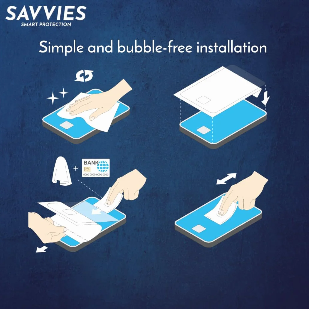 savvies 6 Pezzi Pellicola Protettiva per Siemens Simatic HMI TP700 Comfort Protezione Schermo Trasparente