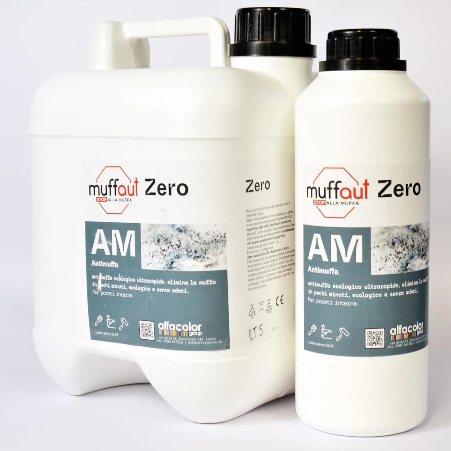 ZERO Trattamento Antimuffa Ecologico Naturale Atossico Ultrarapido Inodore