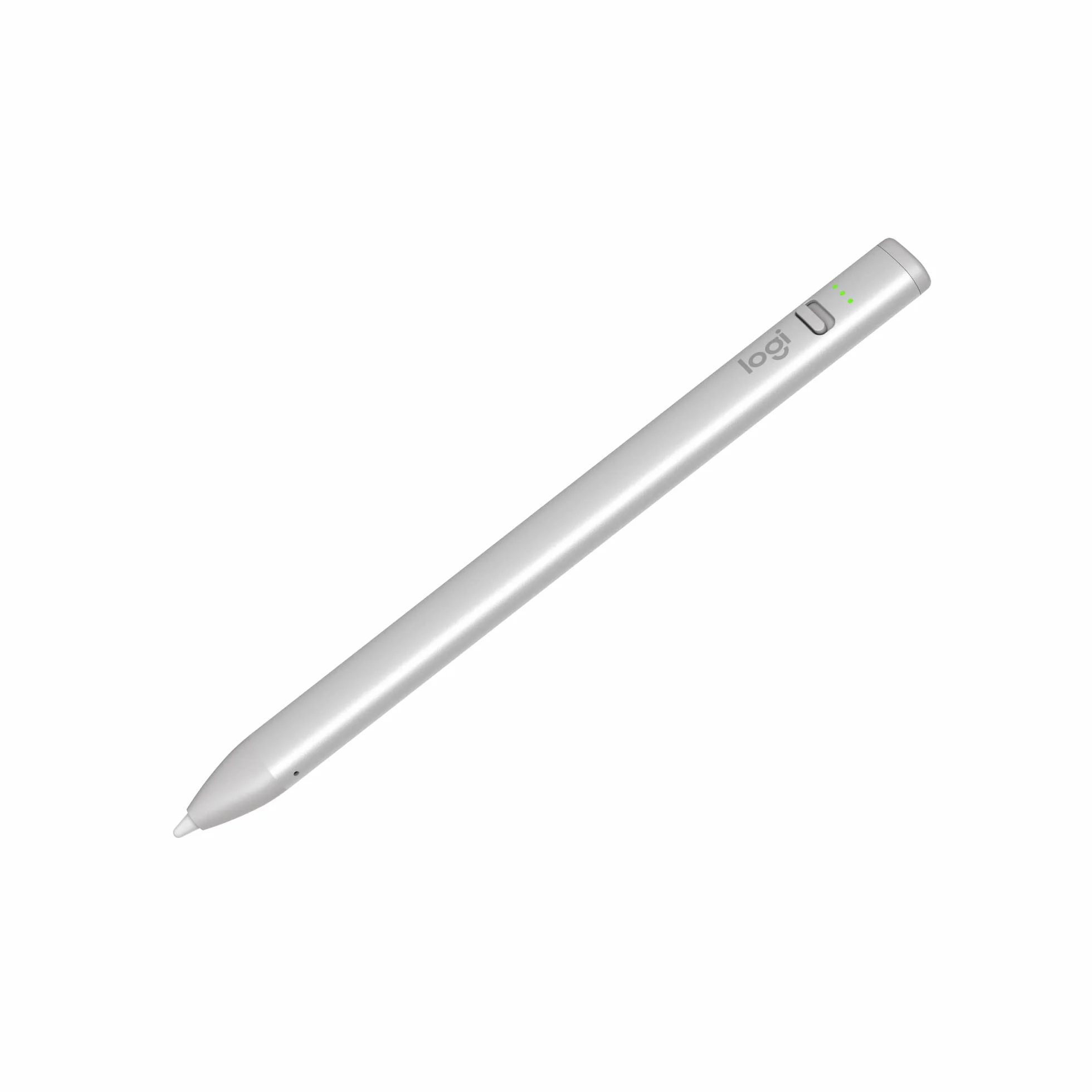Logitech Crayon Matita Digitale Per Ipad, Con Porte Usb-C, Tecnologia Apple Pencil, Precisione Al Pixel Senza Latenza e Punta Intelligente Dinamica Ricarica Usb-C Rapida, 50 x 50 x 28 cm - Argento
