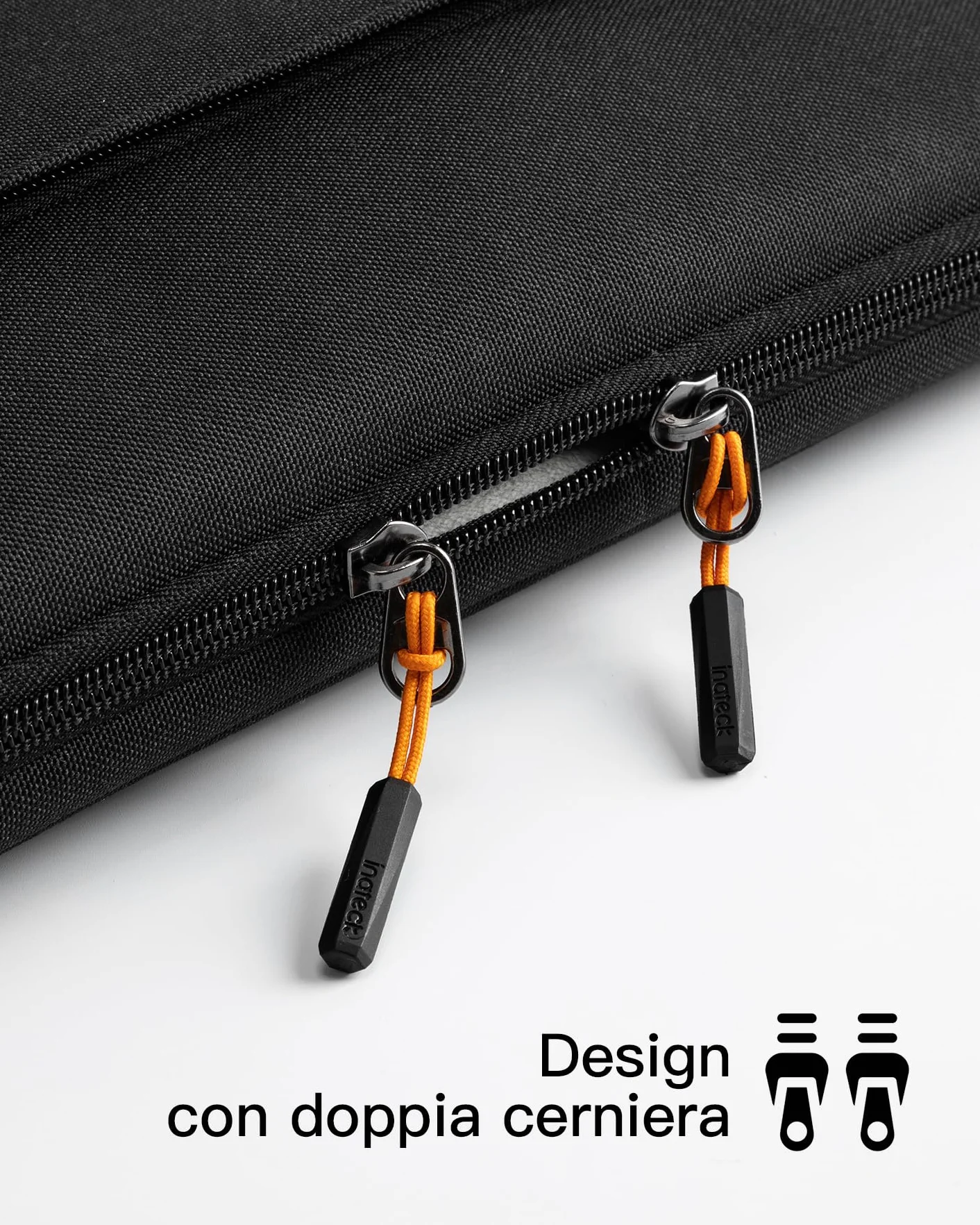 Inateck Custodia per Laptop con Protezione a 360°, Compatibile con 14 Pollici MacBook Pro M5/M4/M3/M2/M1 Pro/Max A3434 A3401 A3185 A3112 A2992 A2918 A2779 A2442 2025-2021