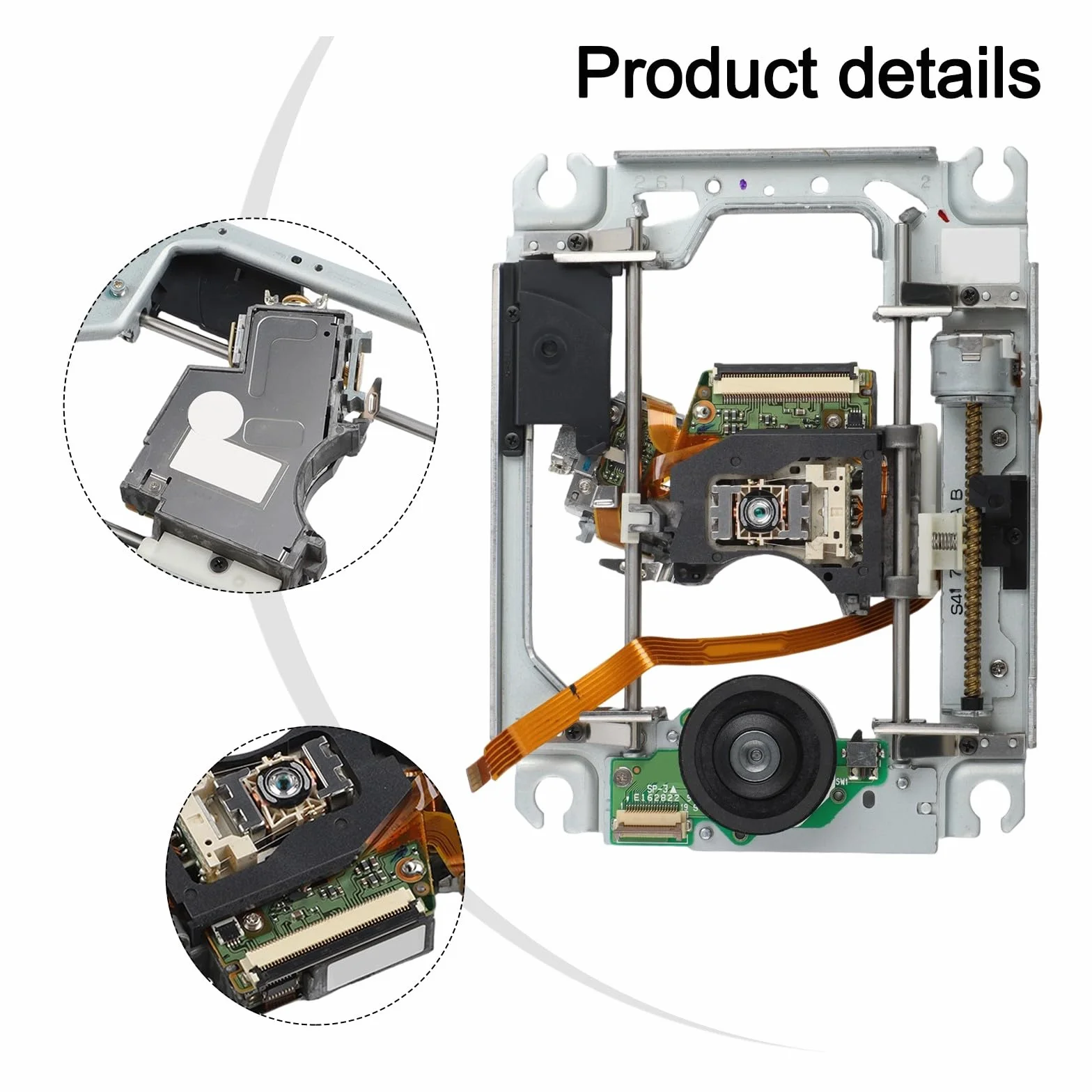 ZYWUOY Obiettivo ottico con deck per PS3, compatibile con KES-400AAA KEM-400AAA KES-400A Modelli CECHA01 CECH-A01, legge DVD Blu-ray Disc per correggere errori di lettura