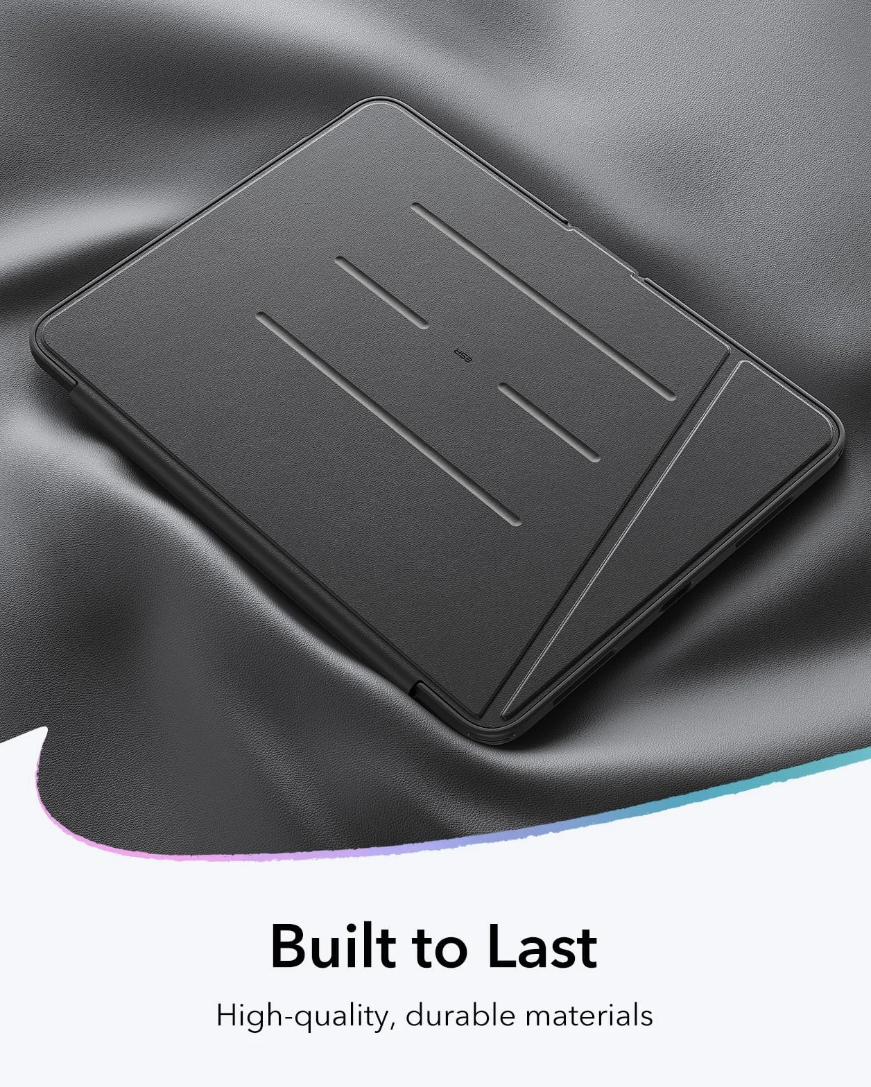 ESR Custodia per iPad Air 11" M4/M3/M2 2026/2025/2024, iPad Air 5a/4a Gen 2022/2020, Flip Serie Nero