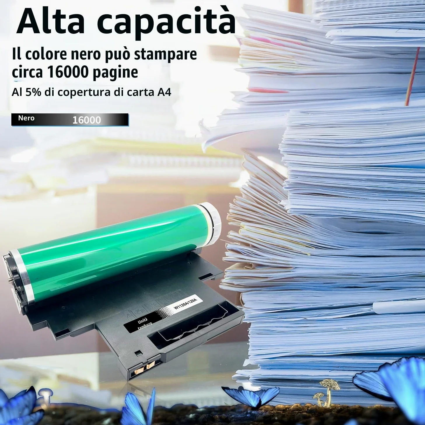 LOSMANN Tamburo 120A compatibile con HP 120A W1120A di ricambio per HP Color Laser 150a 150nw 150 MFP 170 Series MFP 178nw 178nwg 179fng 179fnw 179fwg 179fwg
