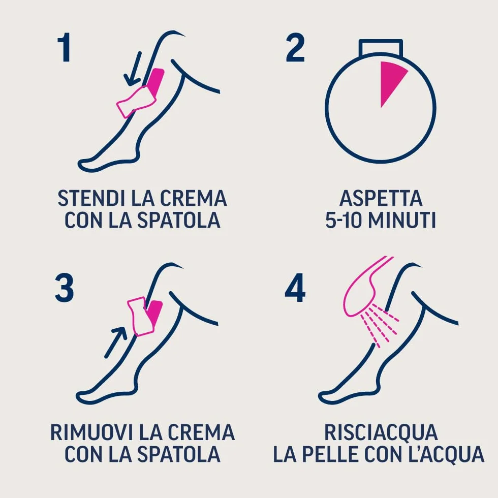 Veet Pure Crema Depilatoria Gambe & Corpo Pelli Sensibili 400 ml