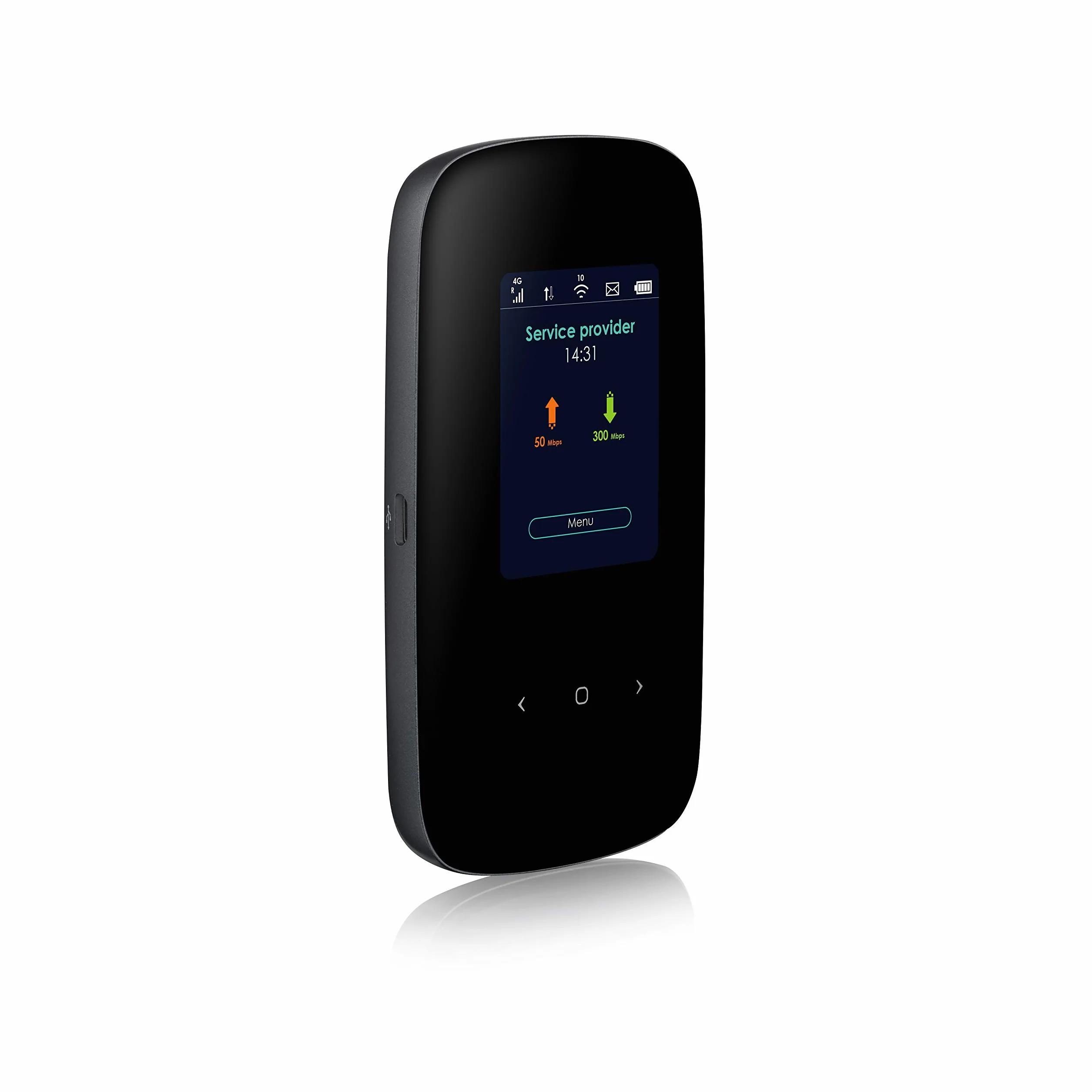 Zyxel Hotspot WiFi mobile 4G LTE-A, Velocità di download fino a 300 Mbps, Condivisione WiFi dual-band con 32 dispositivi, Durata della batteria per tutto il giorno [LTE2566-M634]