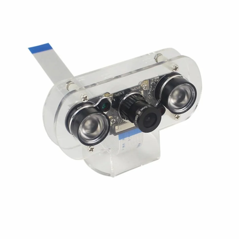1 paio LED Fill Light Ir 850ir Night Visionss Camera Module Raspberry Pi Fill Light Ir Cut Camera Module Board Standard 5mp con viti e dadi per Raspberry Pi 3/2/b+