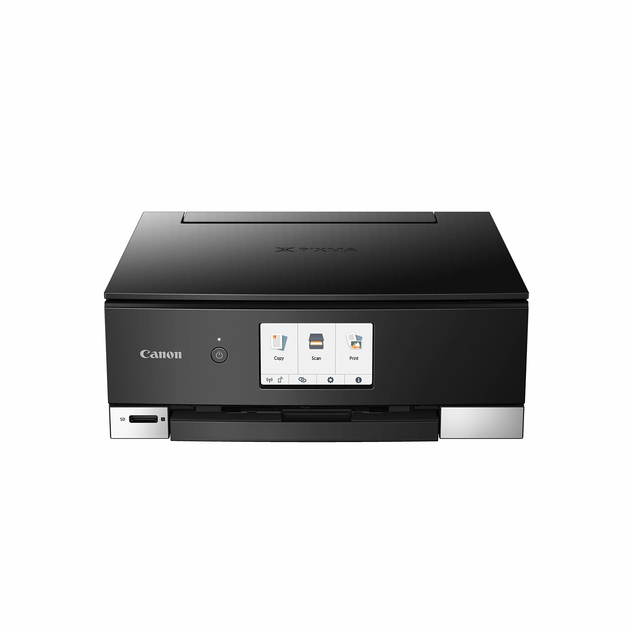 Canon Pixma Ts8350A Stampante Fotografica Inkjet Multifunzione 3-1 Wireless Con 6 Cartucce, Nera