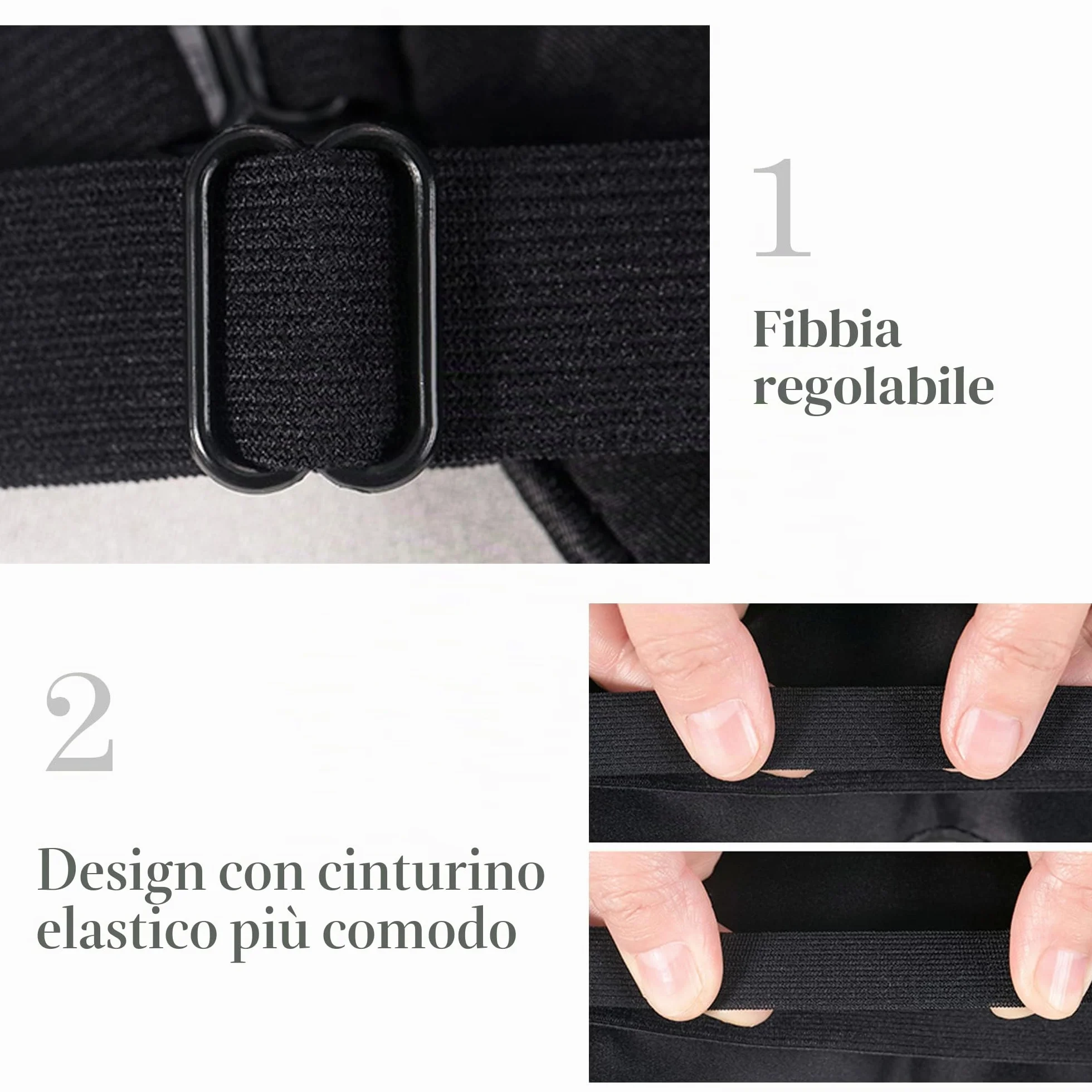 Mascherina per dormire 100% seta con cinghia regolabile motivo luna dorata