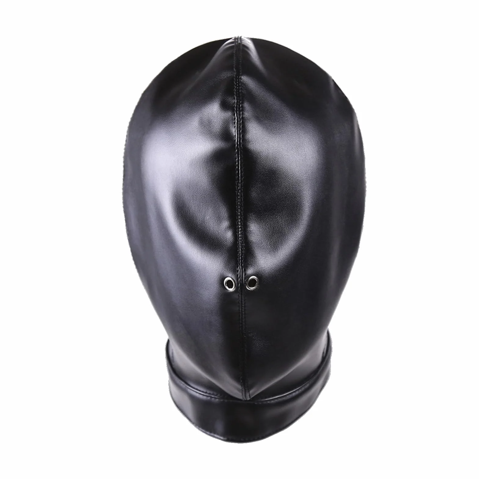 BDSM Maschera in Pelle Fetish Mask Copertura Completa Testa Bondage Sex Toys for Couples