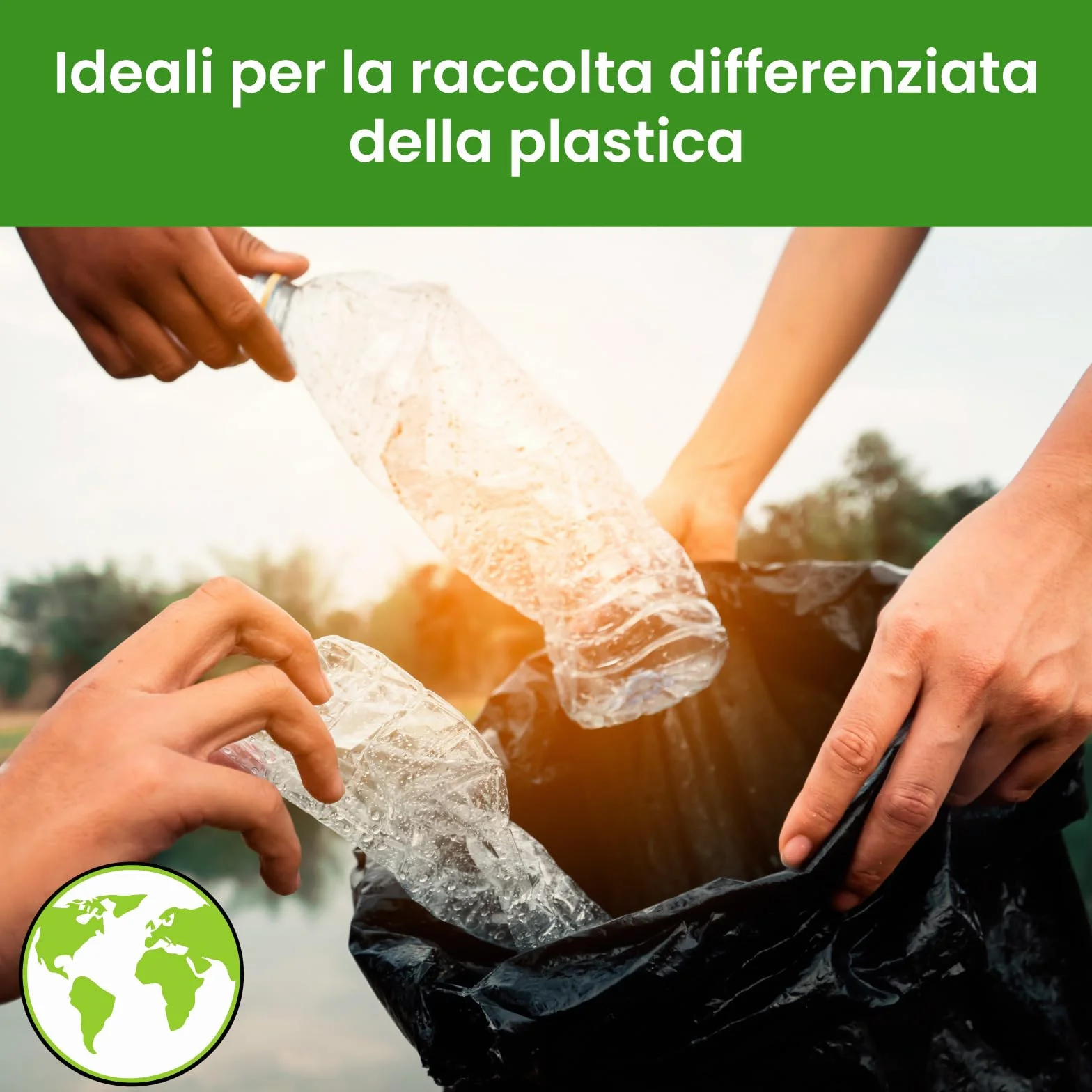 ToroDuro Worki na Śmieci HDPE 90x120cm 120L Antiforo 10 Rolek 100 Sztuk