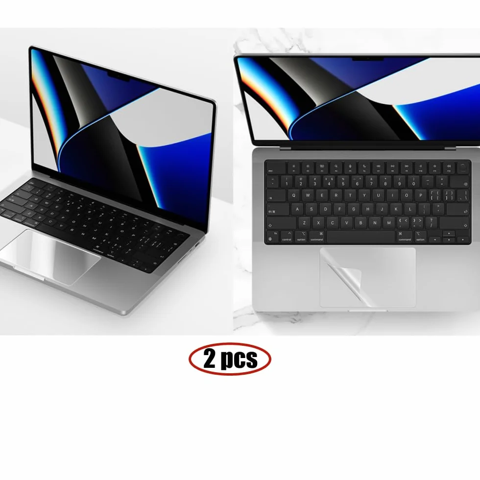 Se7enline Compatibile con MacBook Neo 13" Trackpad Protector 2026 Modello A3404 [2 pezzi] Track Pad Cover Skin Accessori antigraffio, resistente alla polvere, impermeabile, trasparente/trasparente