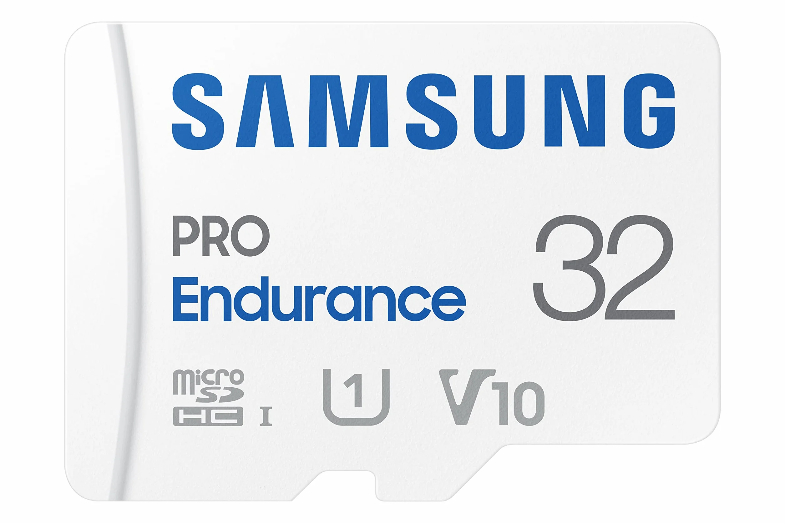 Samsung Memorie MB-MJ32KA PRO Endurance Scheda MicroSD per telecamere di videosoverglianza e dashcam da 32 GB, UHS-I U1, fino a 100 MB/s, Adattatore SD Incluso