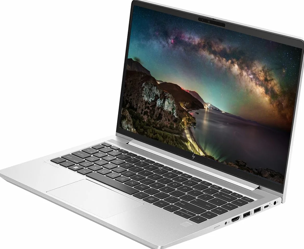 HP EliteBook 645 G10 14" FHD Laptop, AMD Ryzen 5 7530U, 16GB RAM, 512GB SSD, Windows 11 Pro (Ricondizionato)