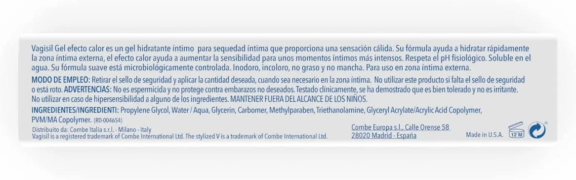 Vagisil Efecto Calor 30G