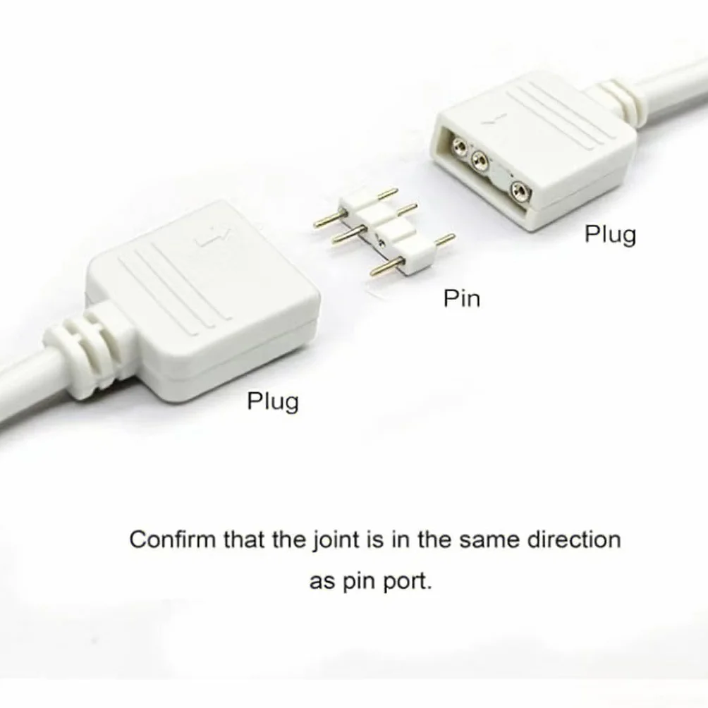 RUNCCI-YUN 5 pezzi Cavo splitter 5V 3 pin ARGB di Estensione 3 pin,Femmina a Femmina ARGB Prolunga Ventola Cavo per ventole RGB per PC e serie LED (30 cm, Bianco)