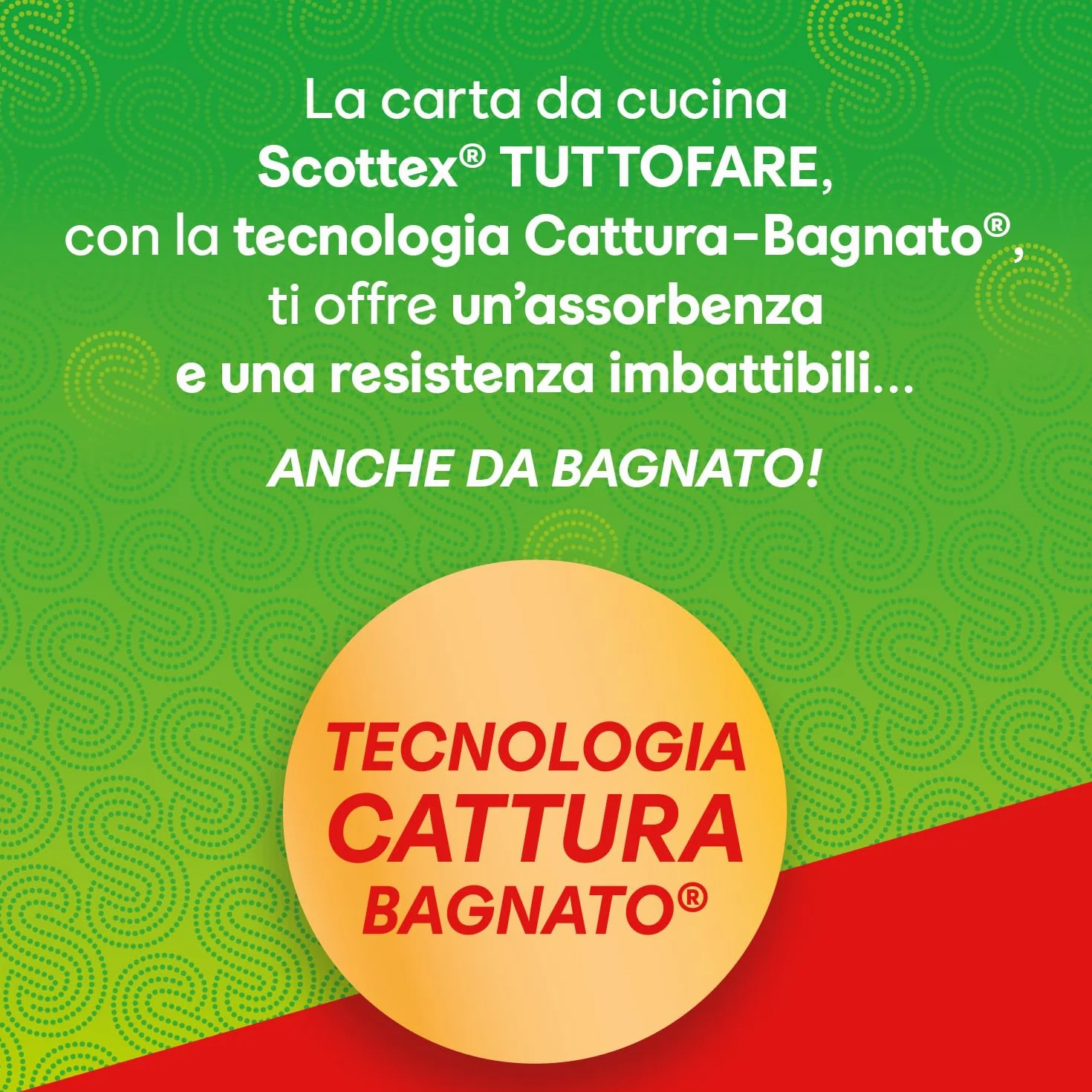 Scottex Tutto Fare Carta Da Cucina Ultra Assorbente 6 Maxi Rotoli