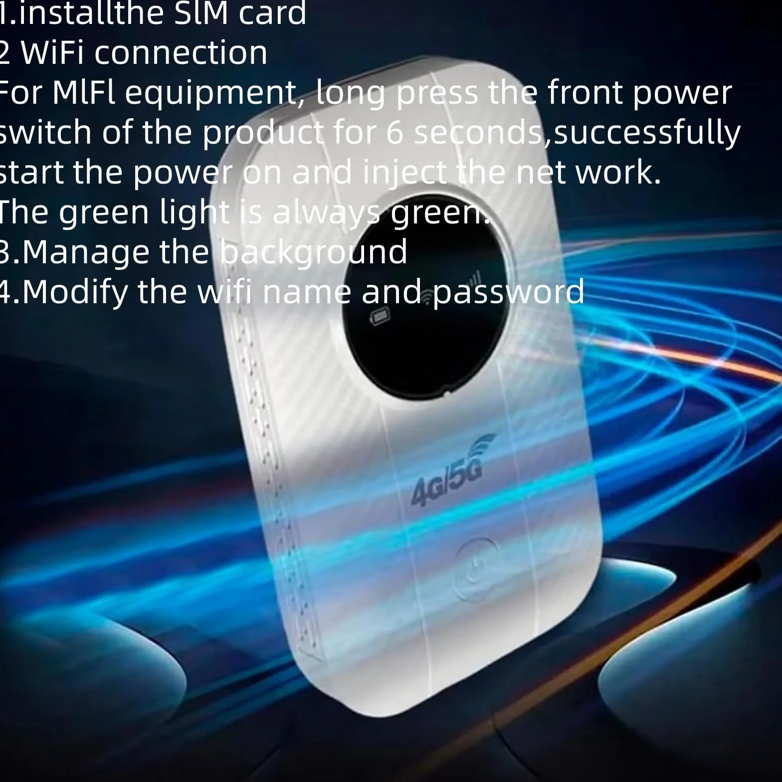 Router WiFi Portatile per Viaggi, Tascabile, Internet Satellitare Illimitato, Punto di Accesso Wireless