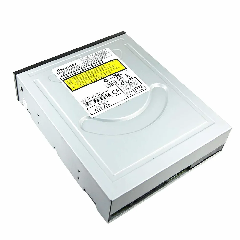 Masterizzatore interno Super Multi 12X BD-R BD-RE DL 3D Blu-ray Disc Burner, per Pioneer BDR-207 BDR-207DBK, doppio strato 16X DVD+-R 40X CD-R, unità ottica SATA per desktop, PC