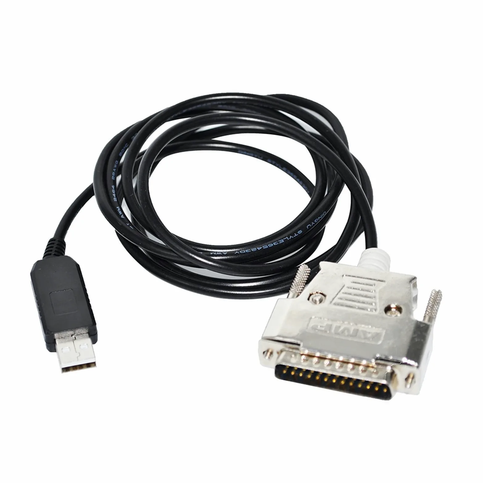 FT232RL CHIP USB RS232 a D-SUB 25P DB25 femmina/maschio, cavo di comunicazione seriale adatto per Explorer a PC (3 m, USB a DB25 maschio)