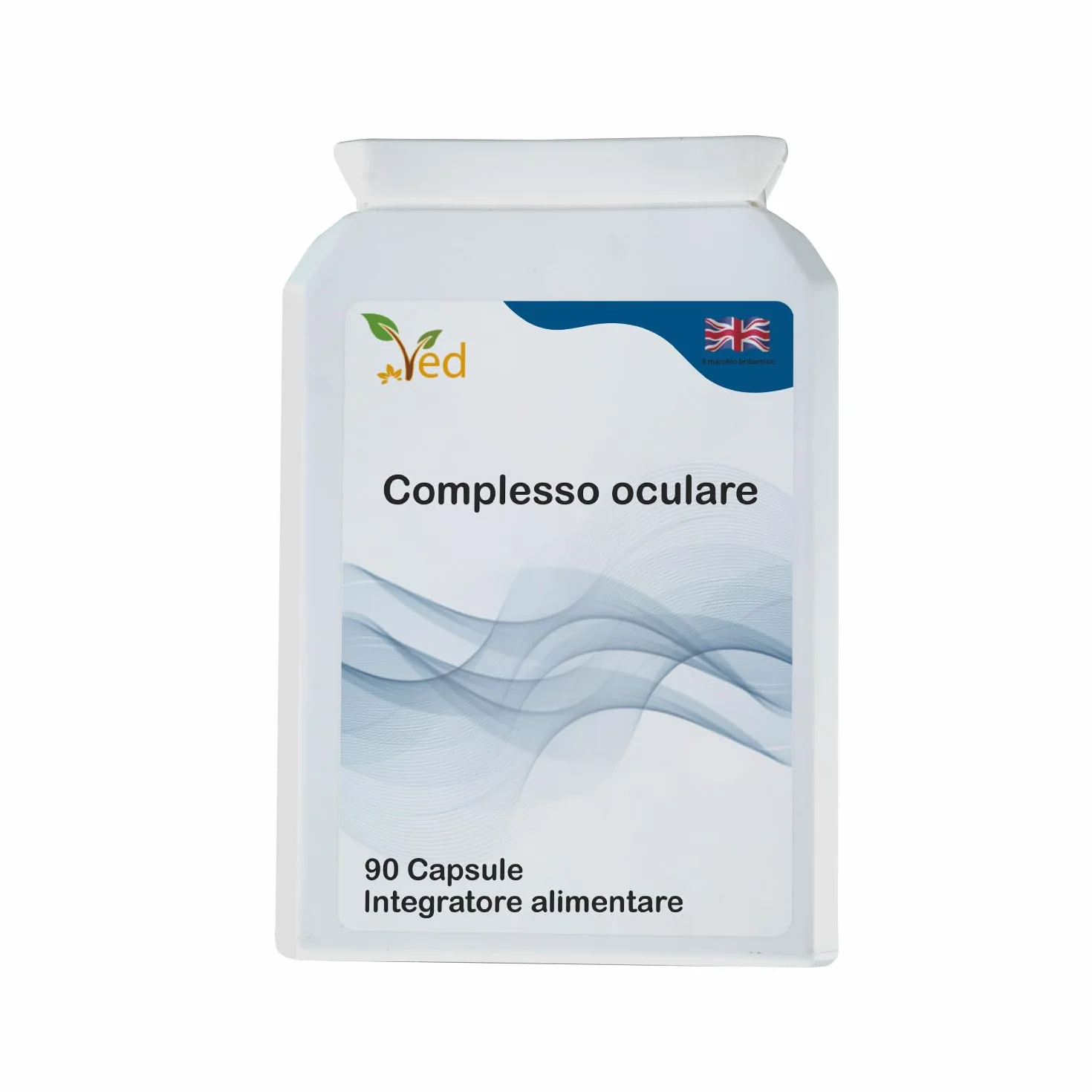 VED Eye Complex 90 capsule vegane con Luteina, Zeaxantina e antiossidanti