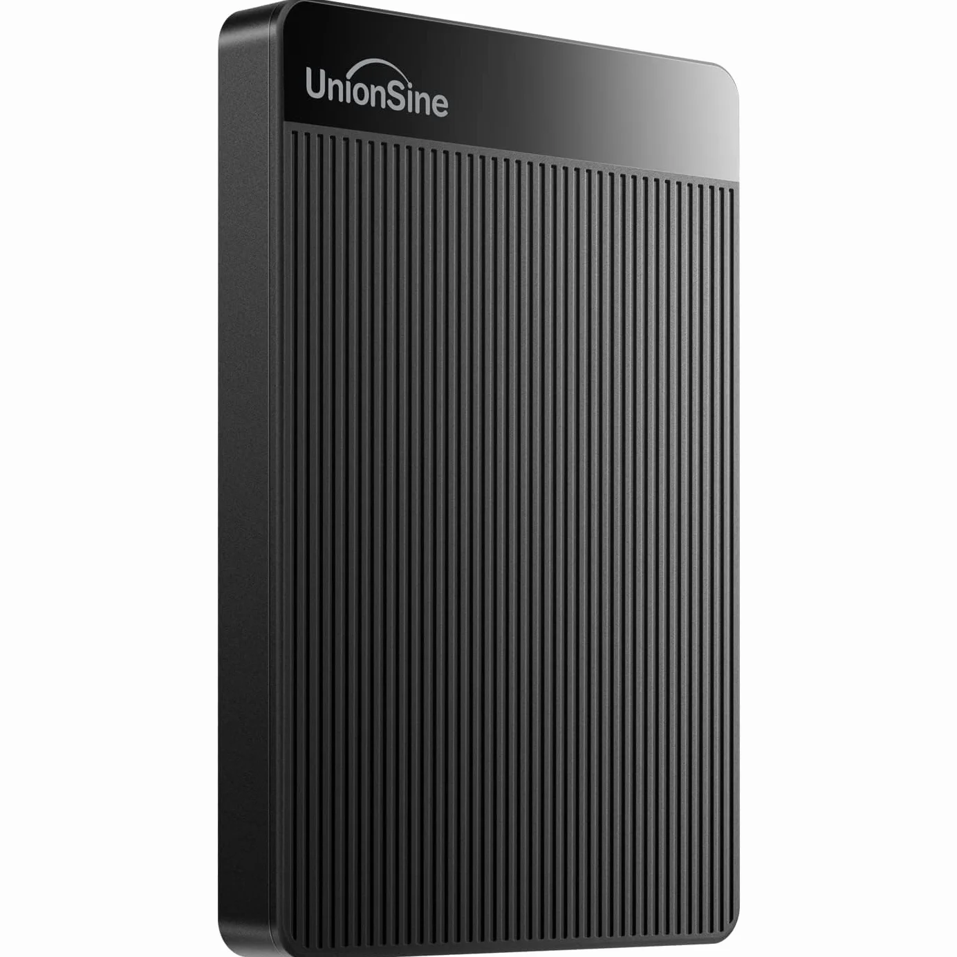 UnionSine Hard Disk Esterno 2,5" 500GB Ultra Slim Portatile USB3.0 SATA HDD Nero
